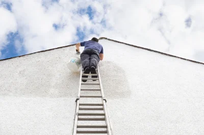 Peinture extérieure à Litz — façades et ravalement